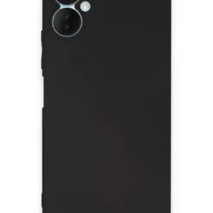 Newface Tecno Spark 9 Pro Kılıf First Silikon - Siyah