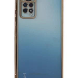 Newface Xiaomi Redmi Note 11 Pro Kılıf Razer Lensli Silikon - Gold