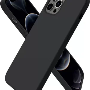 Newface İphone 12 Pro Max Kılıf First Silikon - Siyah