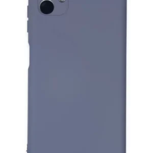 Newface Samsung Galaxy A04e Kılıf Nano İçi Kadife Silikon - Gri