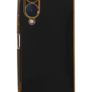 Newface Vivo Y17s Kılıf Volet Silikon - Siyah