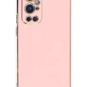 Newface One Plus 9 Pro Kılıf Volet Silikon - Pembe