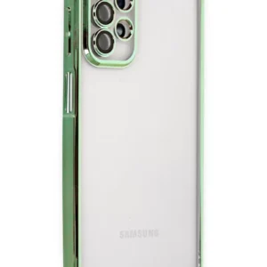 Newface Samsung Galaxy A23 4g Kılıf Razer Lensli Silikon - Yeşil