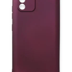 Newface Samsung Galaxy A91 / S10 Lite Kılıf First Silikon - Mürdüm