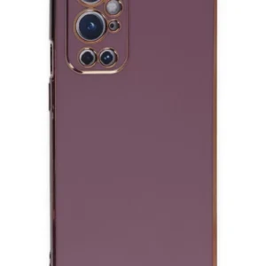 Newface One Plus 9 Pro Kılıf Volet Silikon - Mor