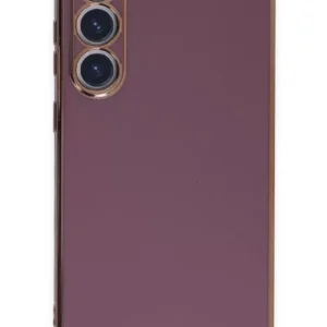 Newface Samsung Galaxy S23 Kılıf Volet Silikon - Mor