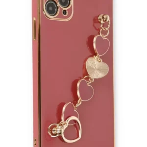 Newface İphone 11 Pro Kılıf Esila Silikon - Kırmızı