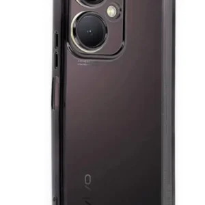 Newface Vivo Y27 Kılıf Razer Lensli Silikon - Siyah