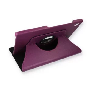 Newface Samsung Galaxy X200 Tab A8 10.5 Kılıf 360 Tablet Deri Kılıf - Mürdüm