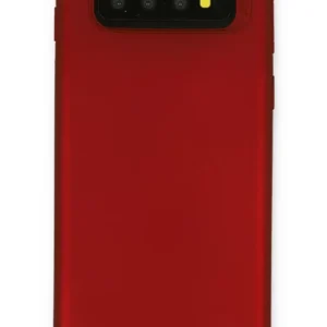 Newface Samsung Galaxy S10 Plus Kılıf First Silikon - Bordo