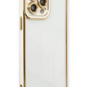 Newface İphone 13 Pro Kılıf Liva Lens Silikon - Beyaz