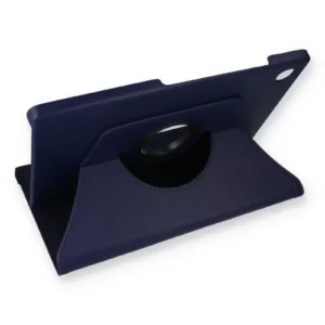 Newface Samsung Galaxy X200 Tab A8 10.5 Kılıf 360 Tablet Deri Kılıf - Lacivert