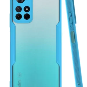 Newface Xiaomi Redmi Note 11t Kılıf Platin Silikon - Mavi
