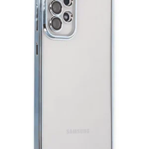 Newface Samsung Galaxy A53 5g Kılıf Razer Lensli Silikon - Açık Mavi