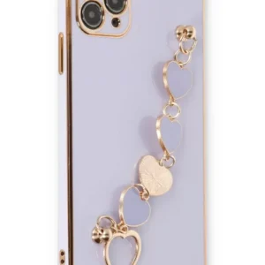 Newface İphone 11 Pro Kılıf Esila Silikon - Lila