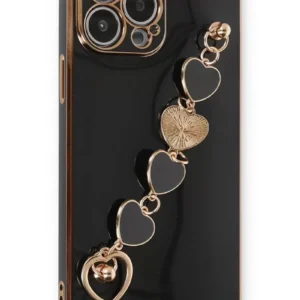 Newface İphone 13 Pro Kılıf Esila Silikon - Siyah