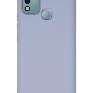 Newface İnfinix Hot 10 Play Kılıf Nano İçi Kadife Silikon - Lila