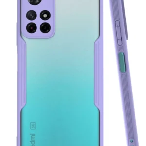 Newface Xiaomi Redmi Note 11t Kılıf Platin Silikon - Lila