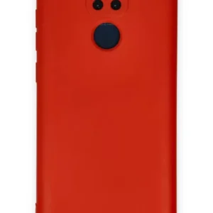 Newface Xiaomi Redmi Note 9 Kılıf Nano İçi Kadife Silikon - Kırmızı
