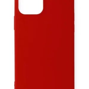 Newface İphone 12 Mini Kılıf First Silikon - Koyu Kırmızı
