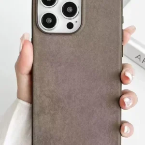 Newface İphone 15 Pro Max Kılıf Karen Magsafe Kapak - Kahverengi