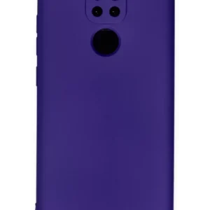 Newface Xiaomi Redmi Note 9 Kılıf Nano İçi Kadife Silikon - Mor