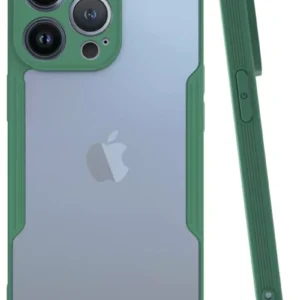 Newface İphone 14 Pro Kılıf Platin Silikon - Yeşil