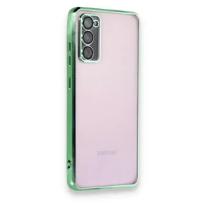 Newface Samsung Galaxy S20 Fe Kılıf Razer Lensli Silikon - Yeşil