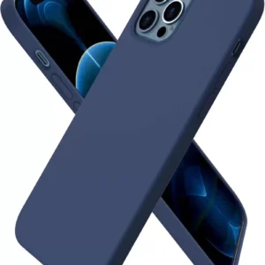 Newface İphone 12 Pro Max Kılıf First Silikon - Lacivert