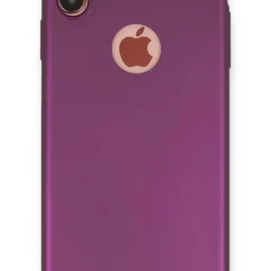 Newface İphone Xs Max Kılıf First Silikon - Mürdüm