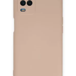 Newface Oppo A54 4g Kılıf Nano İçi Kadife Silikon - Pudra