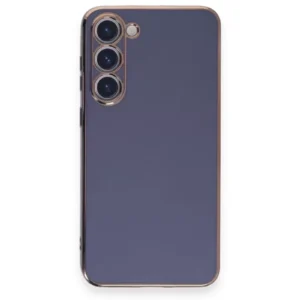 Newface Samsung Galaxy S23 Plus Kılıf Volet Silikon - Mavi