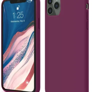 Newface İphone 11 Pro Kılıf First Silikon - Mürdüm