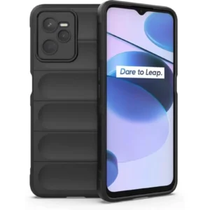 Newface Realme C35 Kılıf Optimum Silikon - Siyah