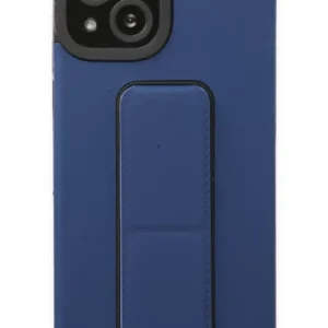 Newface İphone 14 Plus Kılıf Mega Standlı Silikon - Mavi