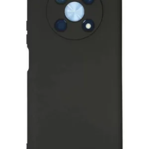 Newface Huawei Nova Y90 Kılıf Nano İçi Kadife Silikon - Siyah