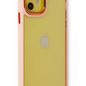 Newface İphone 12 Kılıf Dora Kapak - Pudra