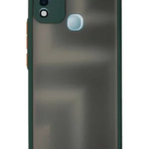 Newface İnfinix Hot 10 Play Kılıf Montreal Silikon Kapak - Yeşil