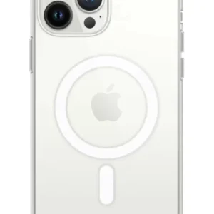 Newface İphone 14 Pro Max Kılıf Magneticsafe Şeffaf Silikon - Şeffaf