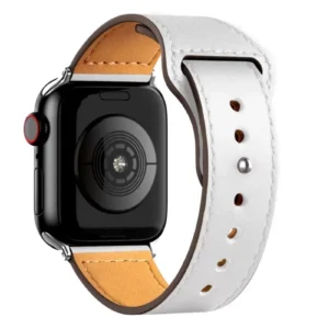 Newface Apple Watch 38mm Kr415 Luaz Deri Kordon - Beyaz