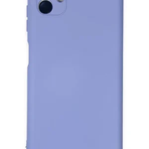 Newface Samsung Galaxy A04e Kılıf Nano İçi Kadife Silikon - Lila