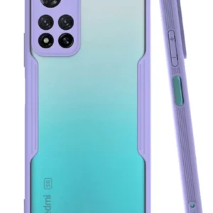 Newface Xiaomi Redmi Note 11 Pro Plus 5g Kılıf Platin Silikon - Lila