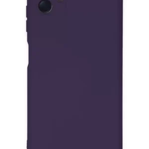 Newface Samsung Galaxy A04e Kılıf Nano İçi Kadife Silikon - Mor