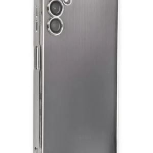 Newface Samsung Galaxy A14 4g Kılıf Razer Lensli Silikon - Gümüş