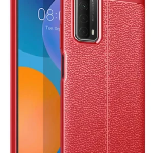 Newface Huawei P Smart 2021 Kılıf Auto Focus Kapak - Kırmızı