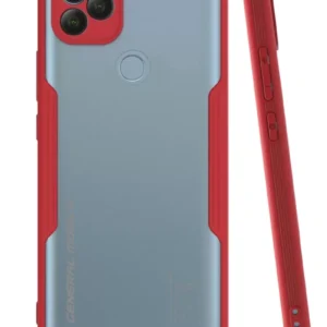 Newface General Mobile Gm 22 Kılıf Platin Silikon - Kırmızı