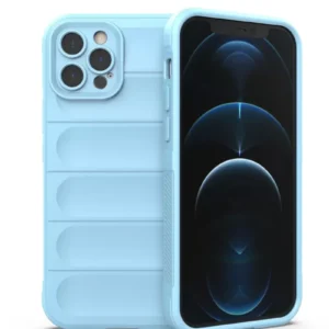 Newface İphone 12 Pro Kılıf Optimum Silikon - Sky Blue