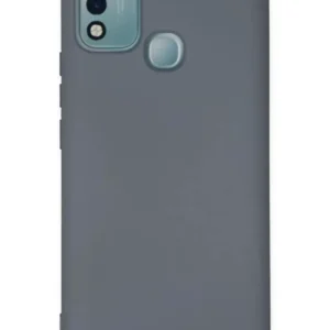 Newface İnfinix Hot 10 Play Kılıf Nano İçi Kadife Silikon - Gri