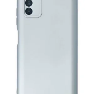 Newface Samsung Galaxy A03s Kılıf Nano İçi Kadife Silikon - Sky Blue