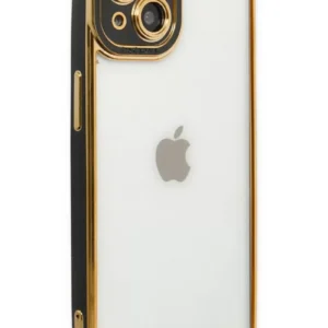 Newface İphone 14 Plus Kılıf Liva Lens Silikon - Siyah